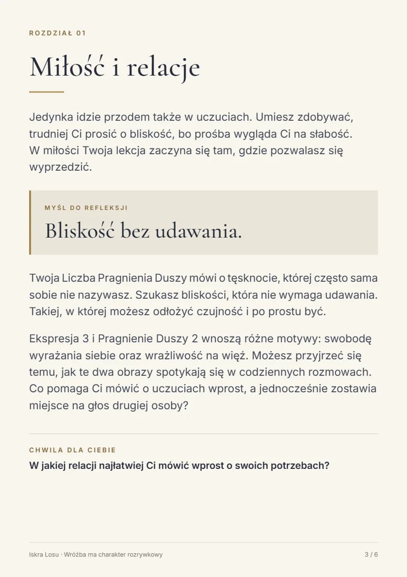 Interpretacja oraz pytanie do refleksji